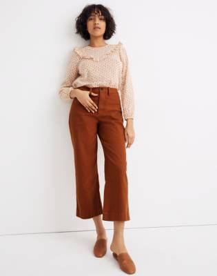 madewell crop pants