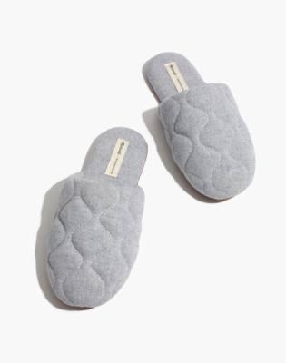 quilted slippers