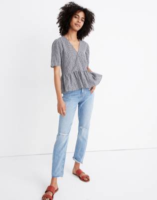 madewell peplum