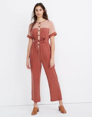 colorblock jumpsuit