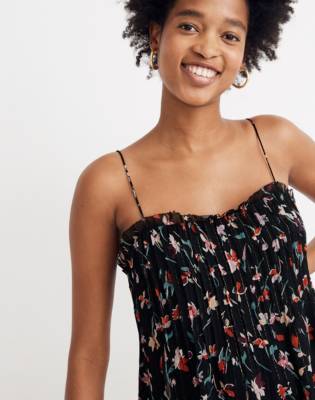 madewell cami midi dress