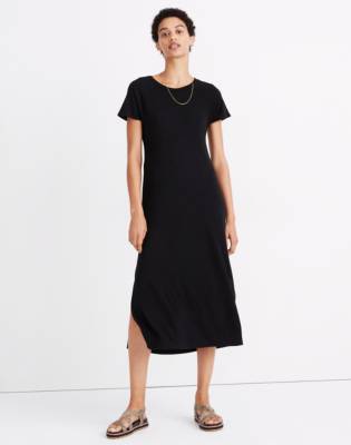 madewell midi tee dress