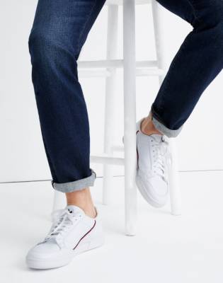adidas continental 80 with jeans