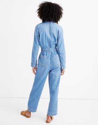 jumpsuit tied around waist