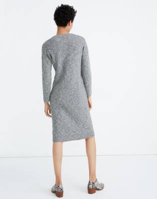 madewell midi sweater dress