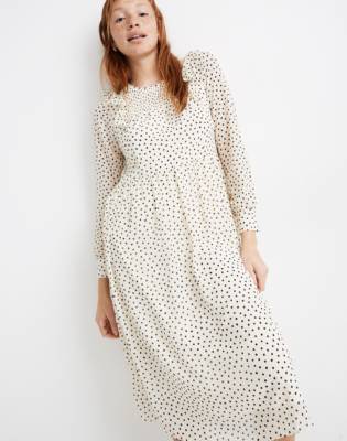 madewell horizon midi dress