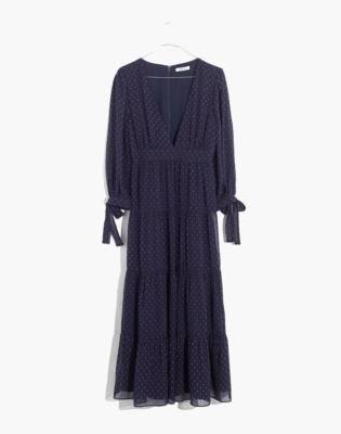 madewell clipdot dress