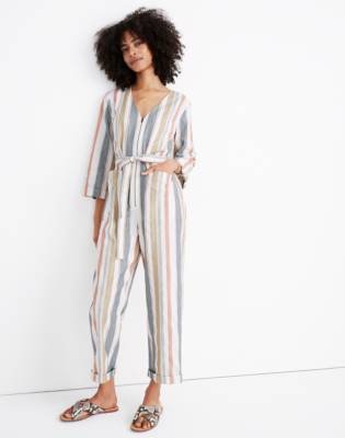 tie waist jumpsuit