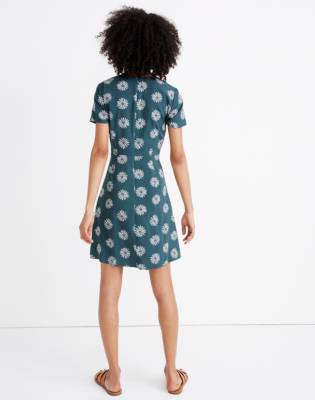 madewell daisy wrap dress