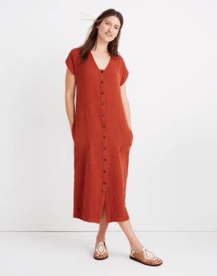 red madewell dress
