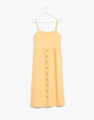 madewell cami midi dress