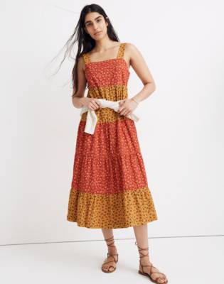 madewell horizon midi dress