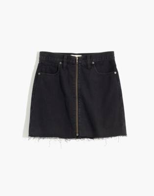 black denim skirt madewell