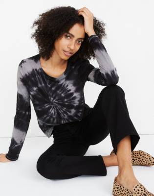 tie dye sweatshirt madewell