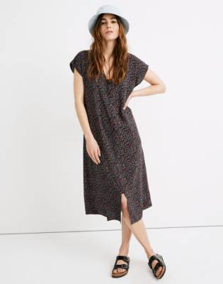 madewell horizon midi dress