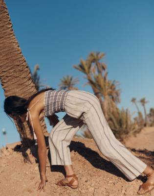madewell smocked jumpsuit