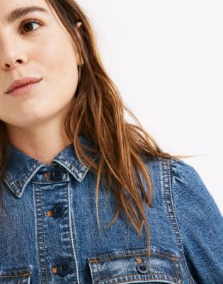 long sleeve jean romper