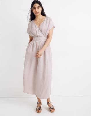 linen dresses midi length