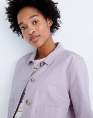 madewell cropped chore jacket