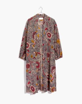 madewell short robe jacket