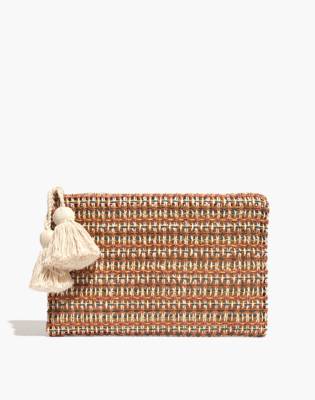 raffia pouch