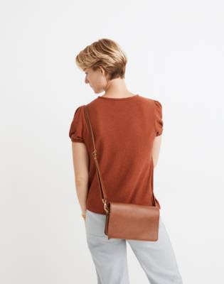 cross body bag with flap