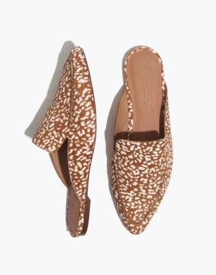 leopard mules shoes