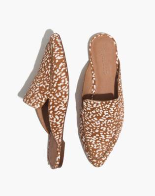 leopard mules womens shoes