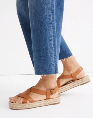 slip on espadrille sandals