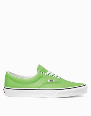neon canvas shoes