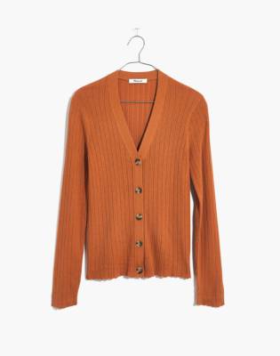 amari airy pointelle detail cardigan