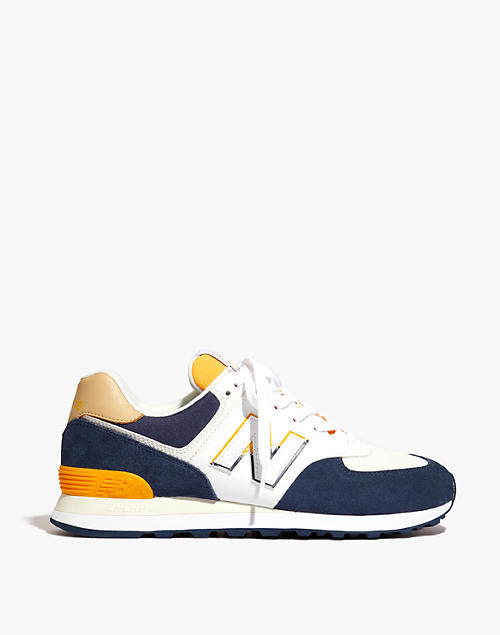 new balance men's 574 split sail sneakers