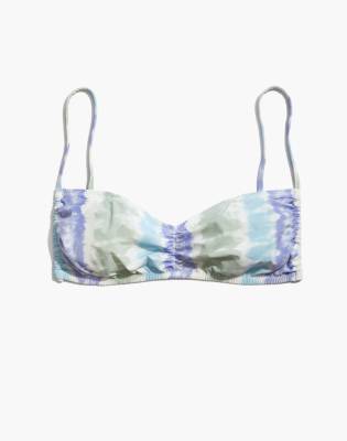 tie dye swim top