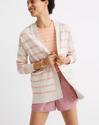cardigan with stripes