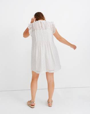 madewell white eyelet dress