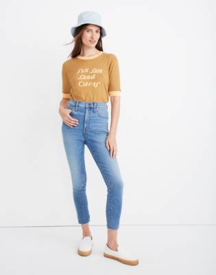 madewell 11 inch high rise skinny