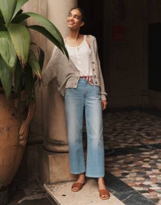 madewell wide leg jean