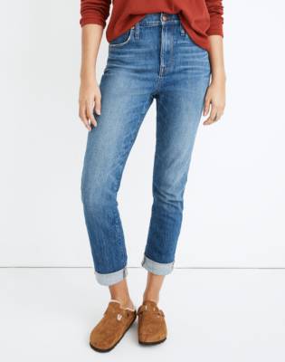 madewell high rise boyfriend jeans