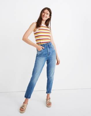 madewell the mom jean