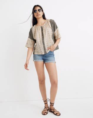 Image of Ace&amp;Jig&trade; Pattern-Mix Claude Top