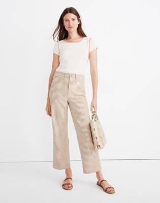 madewell slim emmett pants