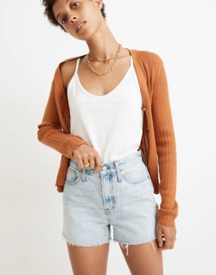 madewell the perfect jean short