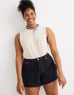 madewell dad jean shorts