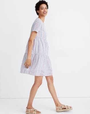 striped day dress