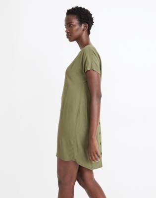 madewell button waist dress