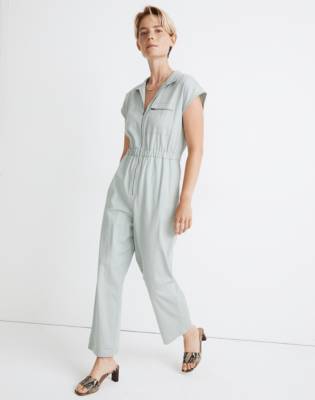 petite short sleeve jumpsuit