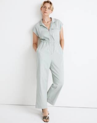 petite short sleeve jumpsuit