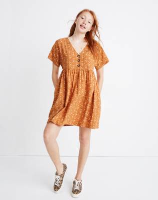 madewell babydoll dress