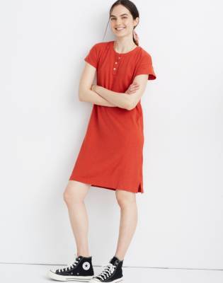 madewell red dress