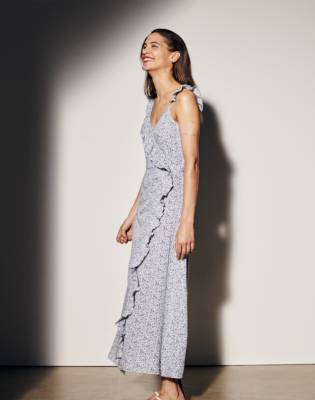madewell faux wrap dress